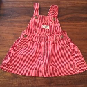 OshKosh red and white striped jumper!